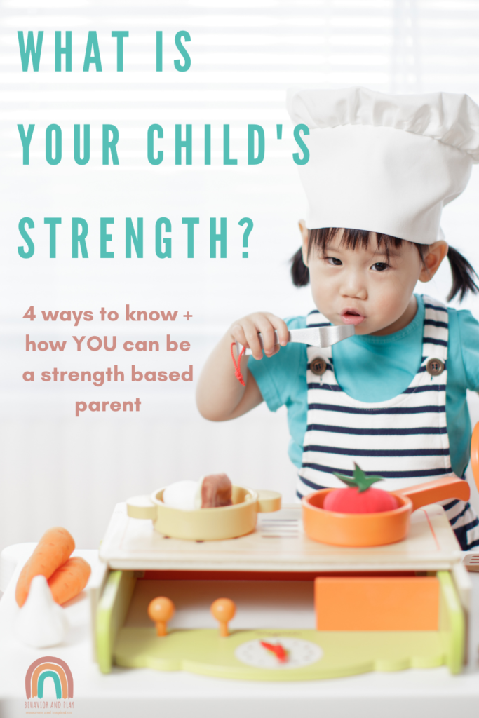 finding your child's strengths